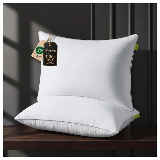FP FLEXPEDIC Adjustable Hotel Pillows — Firm